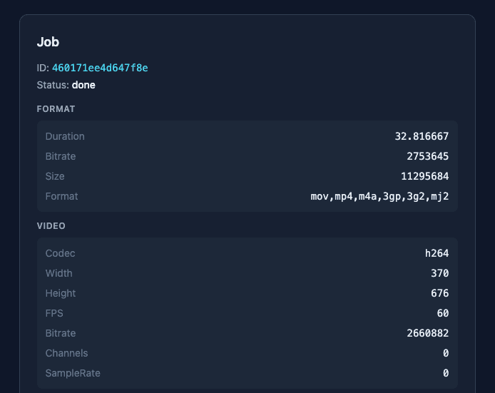 vidflow - Video processing with DAG workflow - Image 2