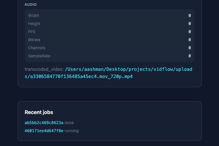 vidflow - Video processing with DAG workflow - Image 3